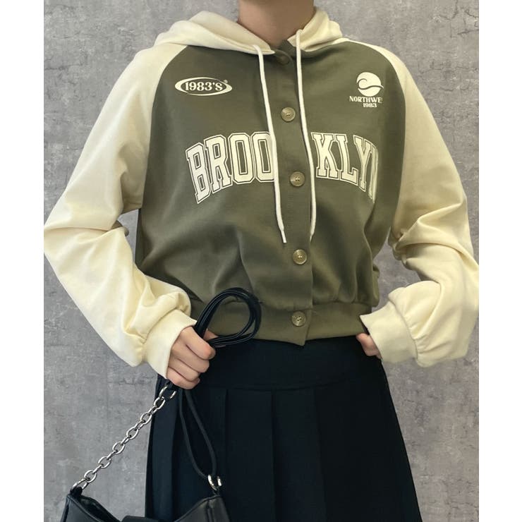 カレッジカットパーカー | WEGO【WOMEN】 | 詳細画像9 