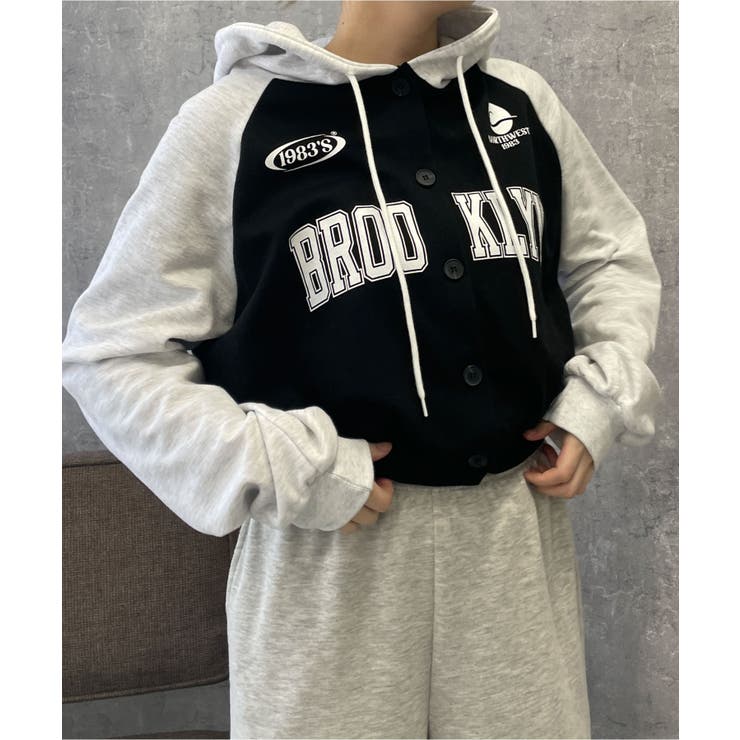 カレッジカットパーカー | WEGO【WOMEN】 | 詳細画像15 