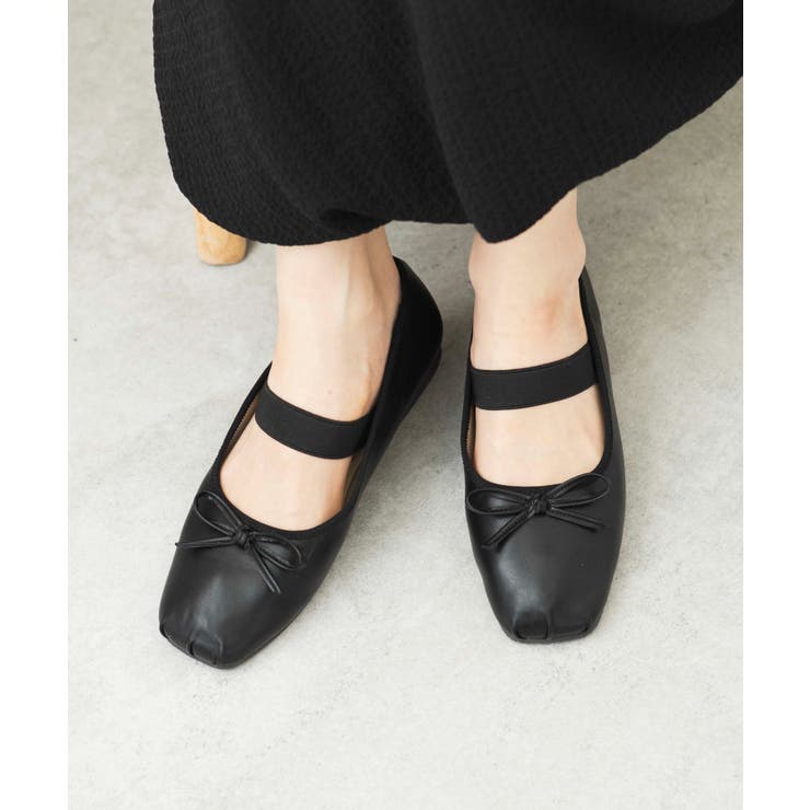 ベルト付きスクエアバレエシューズ | WEGO【WOMEN】 | 詳細画像6