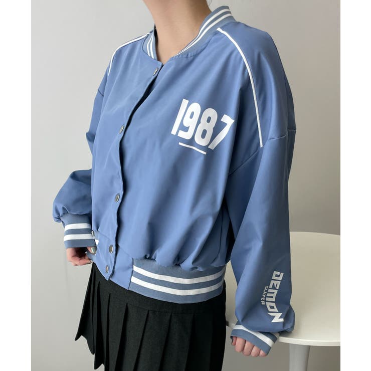 ラインカラーブルゾン | WEGO【WOMEN】 | 詳細画像1 