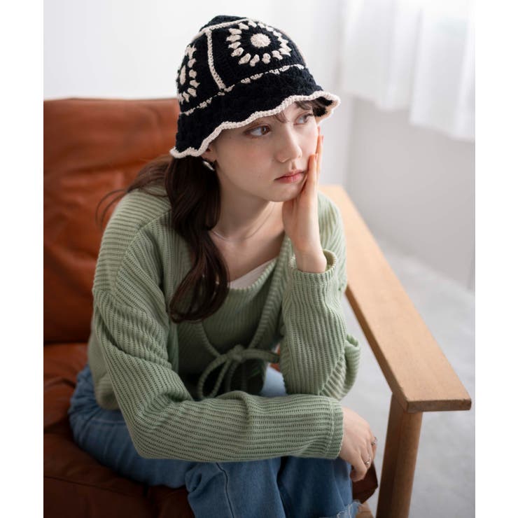 クロシェニットハット[品番：WG010089941]｜WEGO【WOMEN】（ウィゴー