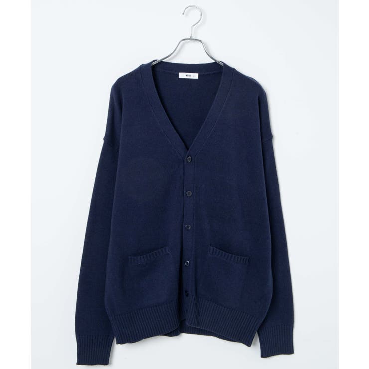 【日本限定モデル】 メンズスクールニットカーディガン[品番：WG010089969]｜WEGO カーディガン