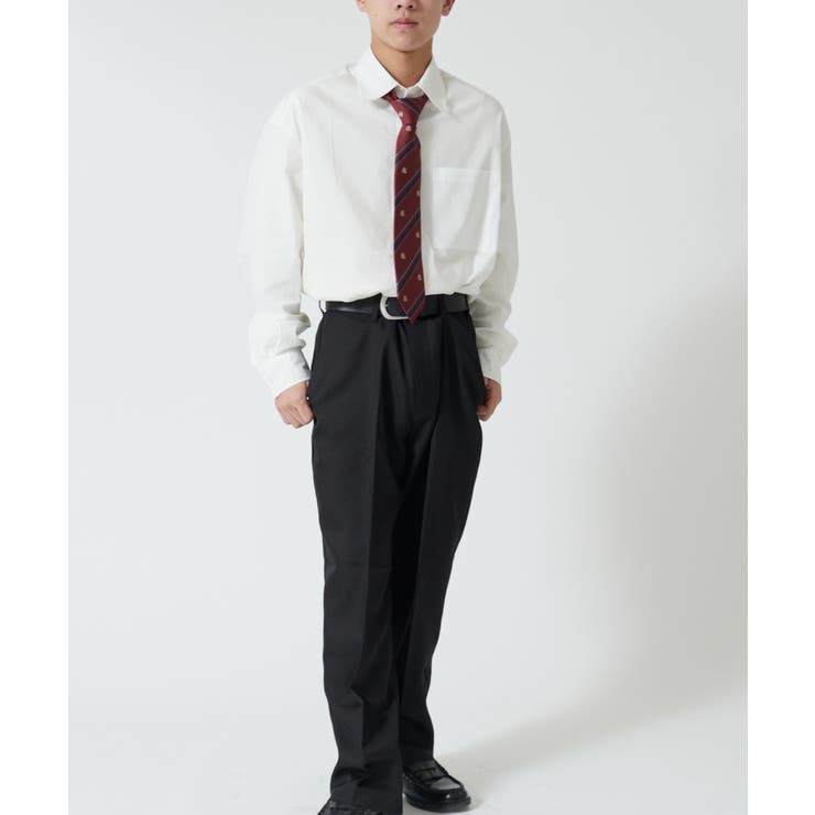 メンズエンブレム柄スクールネクタイ[品番：WG010089971]｜WEGO