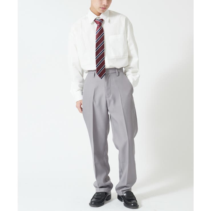 メンズエンブレム柄スクールネクタイ[品番：WG010089971]｜WEGO