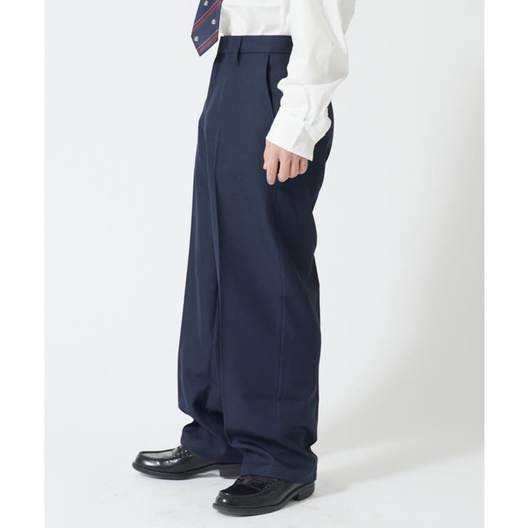 メンズスクールセミワイドスラックス[品番：WG010089981]｜WEGO