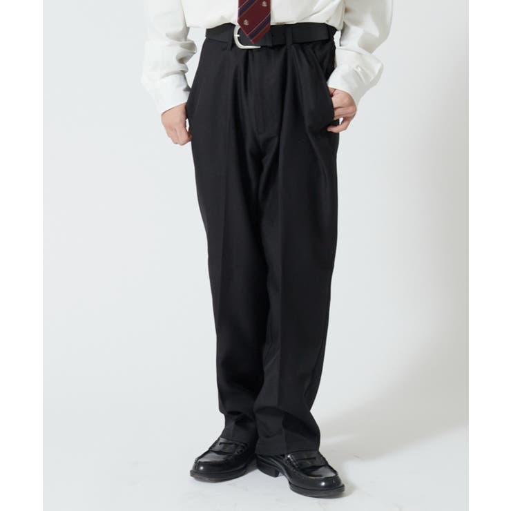 メンズスクールセミワイドスラックス[品番：WG010089981]｜WEGO