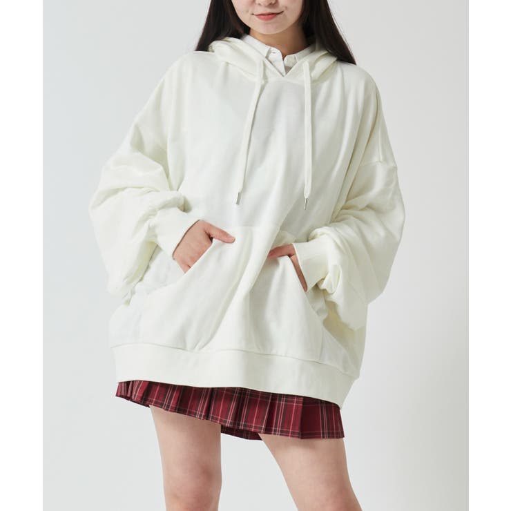 【23AW NEW】LOEWE_man / ルーズフィット パーカー / Grey ルーズフィットプルパーカー[品番：WG010089991]｜WEGO【WOMEN