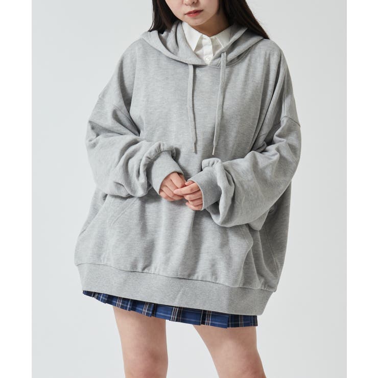 【有名人芸能人】 ルーズフィットプルパーカー[品番：WG010089991]｜WEGO【WOMEN Mサイズ