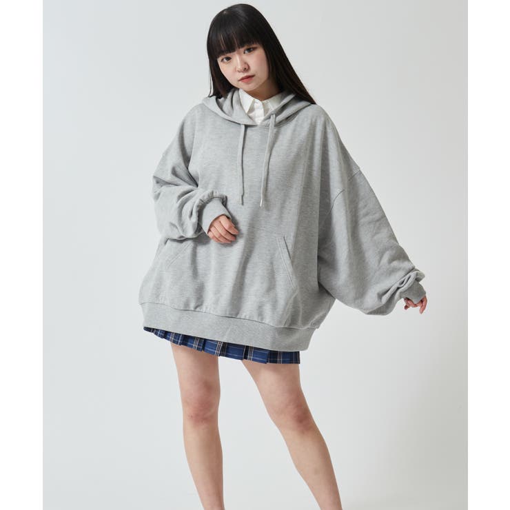 【23AW NEW】LOEWE_man / ルーズフィット パーカー / Grey ルーズフィットプルパーカー[品番：WG010089991]｜WEGO【WOMEN