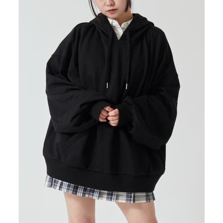 ルーズフィットプルパーカー | WEGO【WOMEN】 | 詳細画像7 