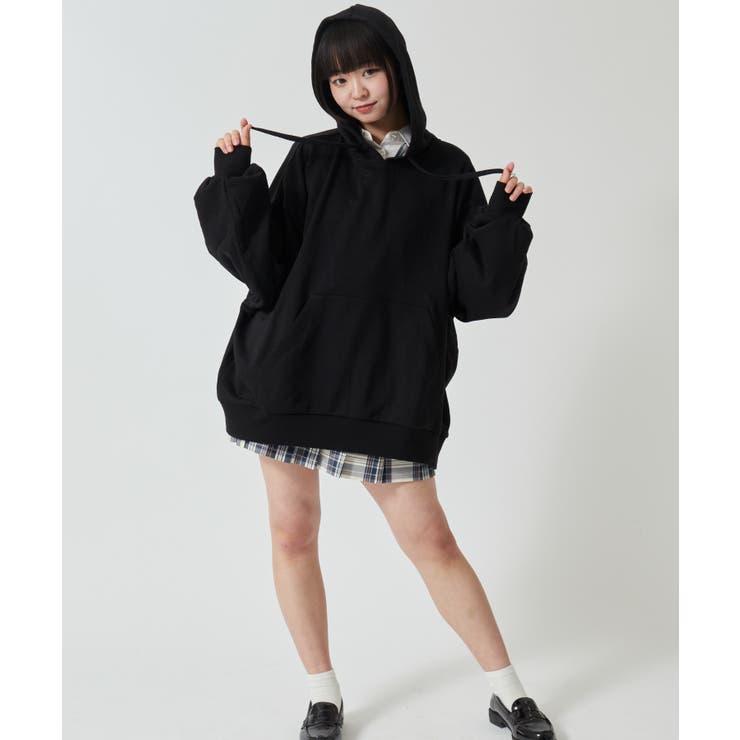 ルーズフィットプルパーカー[品番：WG010089991]｜WEGO【WOMEN