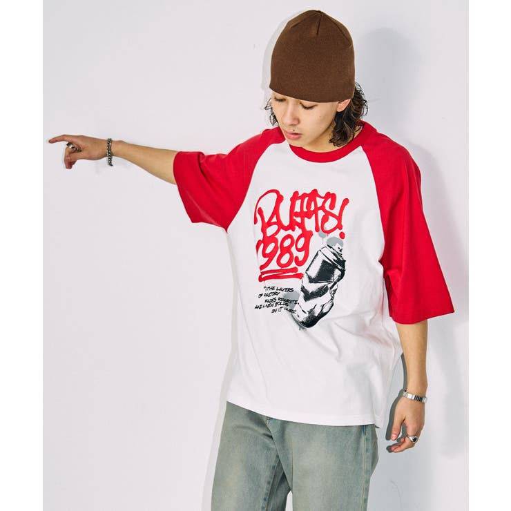 フォトグラフィックラグランBIGT(S) | WEGO【MEN】 | 詳細画像1 