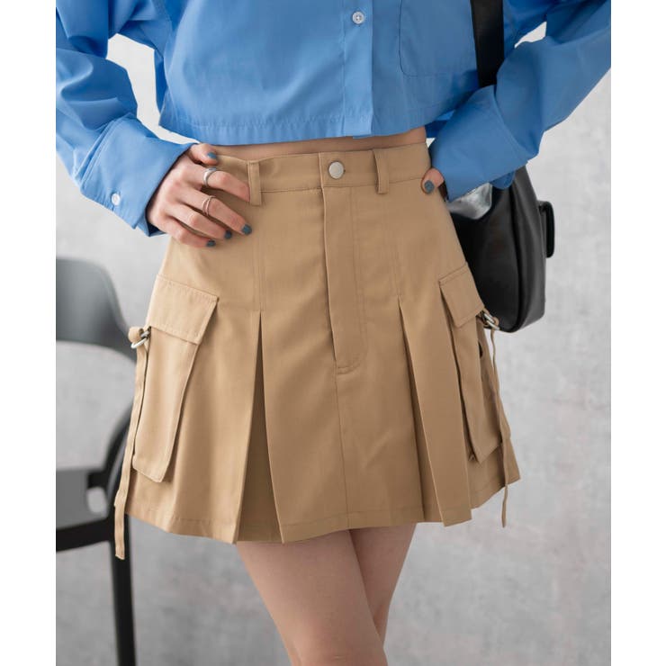 カーゴチノプリーツスカパン | WEGO【WOMEN】 | 詳細画像1 