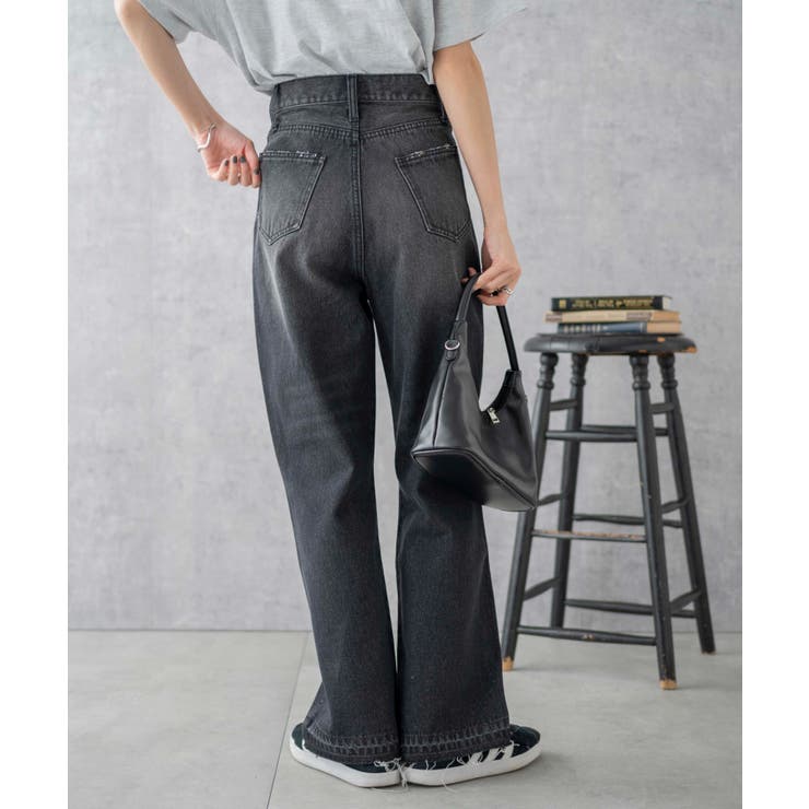 セミフレアデニムパンツ[品番：WG010090026]｜WEGO【WOMEN