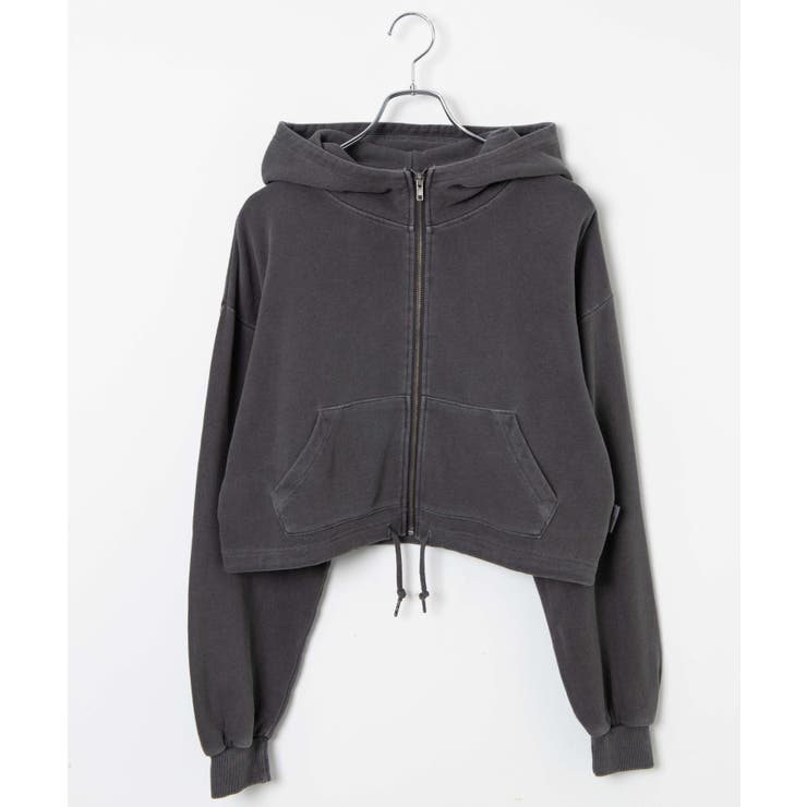 【自社ZOZO限定】SHORT HIGHNECK ZIP HOODIE | WEGO【WOMEN】 | 詳細画像24 