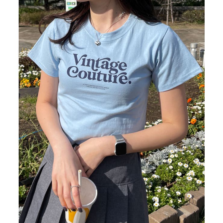 VintageロゴTシャツ[品番：WG010090033]｜WEGO【WOMEN