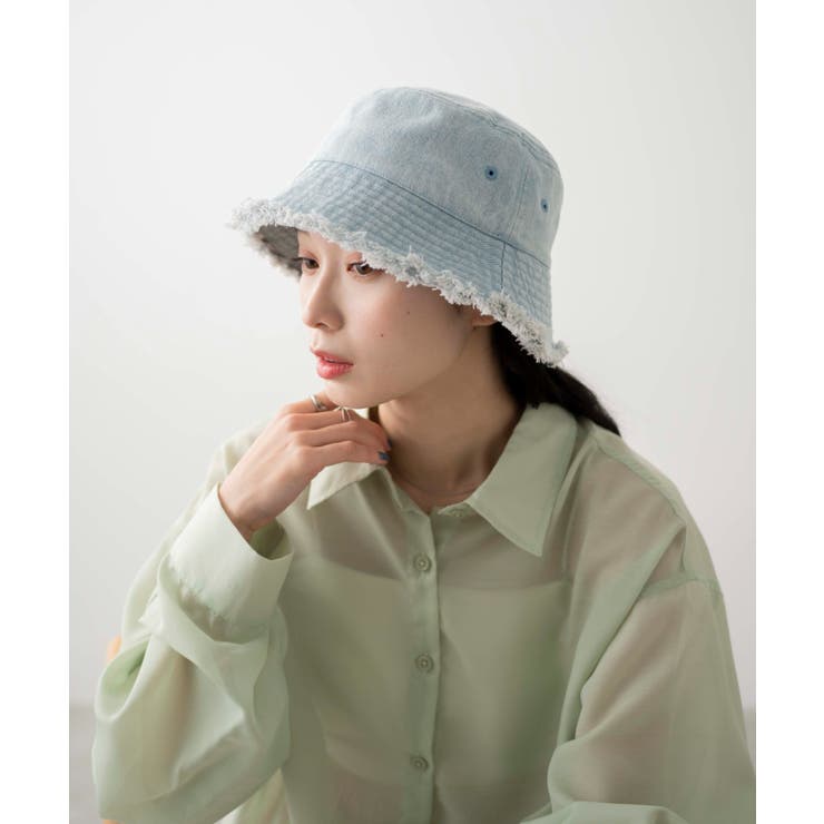 LOEWE デニム バケットハット フリンジエッジ ロエベ バケットハット（デニム） | 商品詳細 | 高島屋