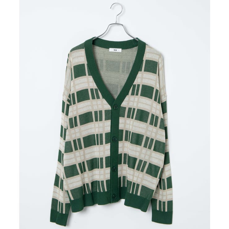 オーバーフィットドライタッチパターンカーディガン | WEGO【WOMEN】 | 詳細画像38 