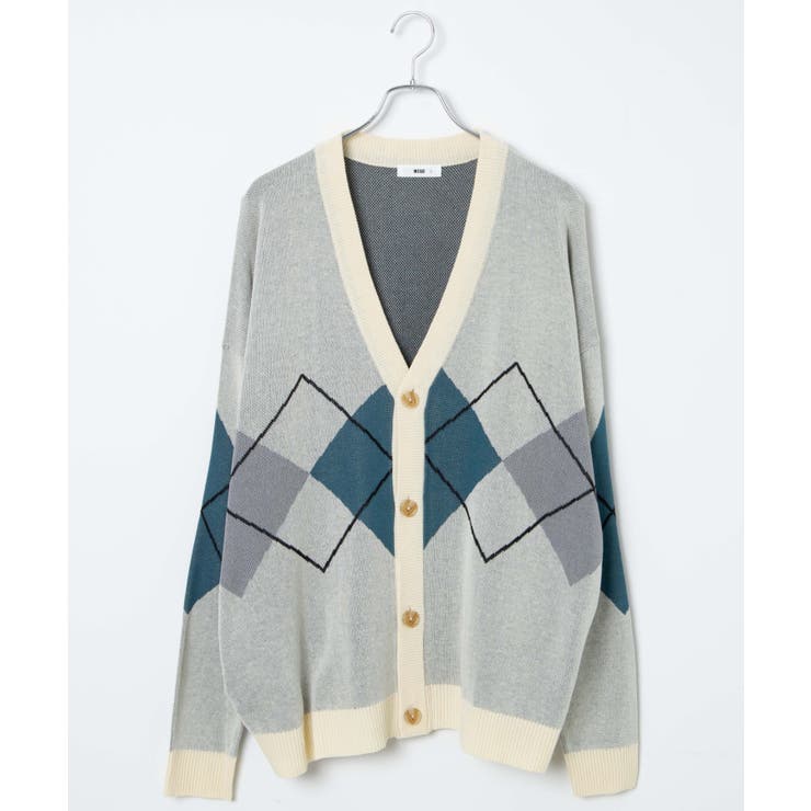 オーバーフィットドライタッチパターンカーディガン | WEGO【WOMEN】 | 詳細画像39 