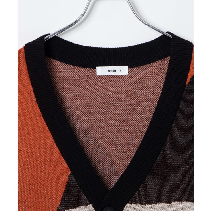 オーバーフィットドライタッチパターンカーディガン | WEGO【WOMEN】 | 詳細画像41 