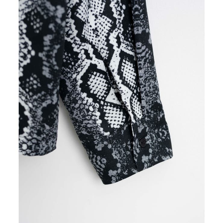 【自社ZOZO限定】アムンゼンプリントシャツ | WEGO【MEN】 | 詳細画像14 