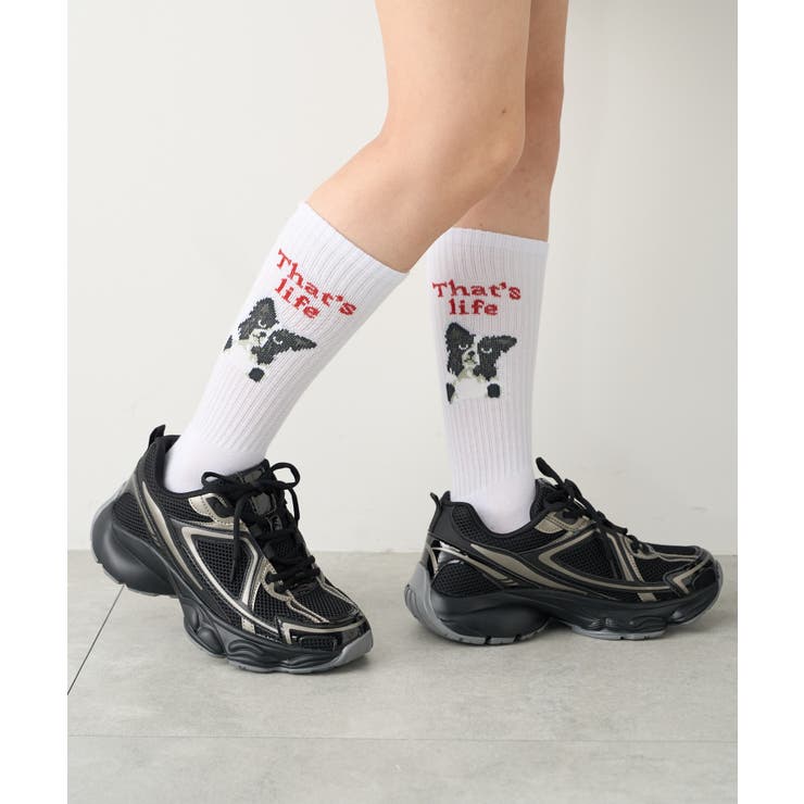 グラフィックデザインソックス(R) | WEGO【MEN】 | 詳細画像1 