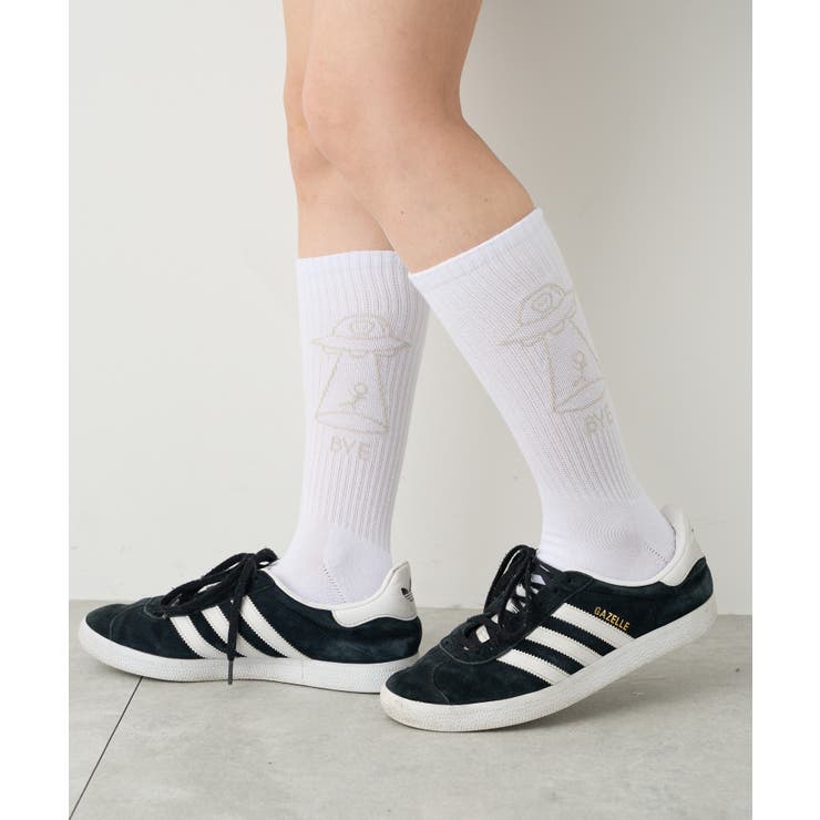 グラフィックデザインソックス(R)[品番：WG010090115]｜WEGO