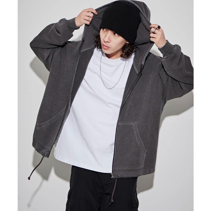 自社ZOZO限定】HIGHNECK ZIP HOODIE[品番：WG010090121]｜WEGO