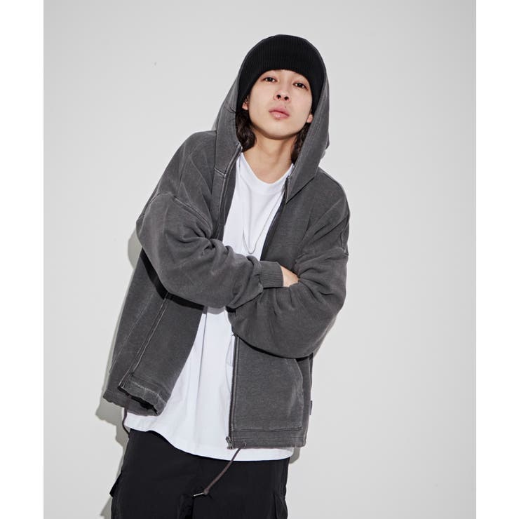 自社ZOZO限定】HIGHNECK ZIP HOODIE[品番：WG010090121]｜WEGO