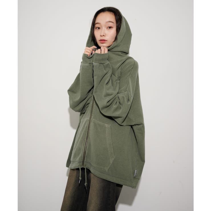 自社ZOZO限定】HIGHNECK ZIP HOODIE[品番：WG010090121]｜WEGO