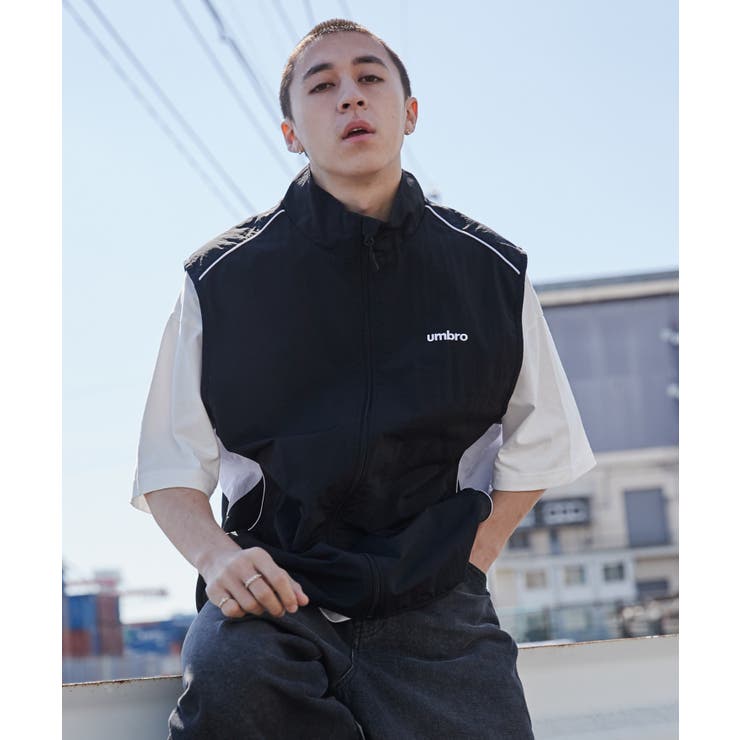 別注UMBROナイロンベスト[品番：WG010090127]｜WEGO【MEN