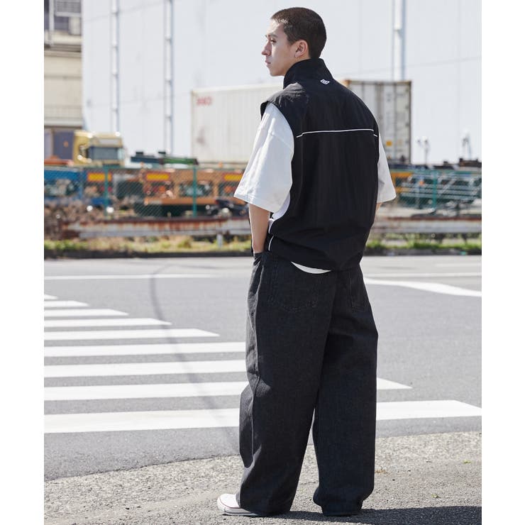 商品画像：セール】∴WEGO/別注UMBROナイロンベスト（ベスト）｜UMBRO 4