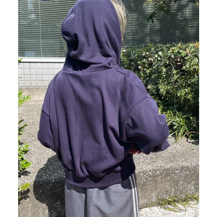 ロゴショートジップパーカー[品番：WG010090136]｜WEGO【WOMEN