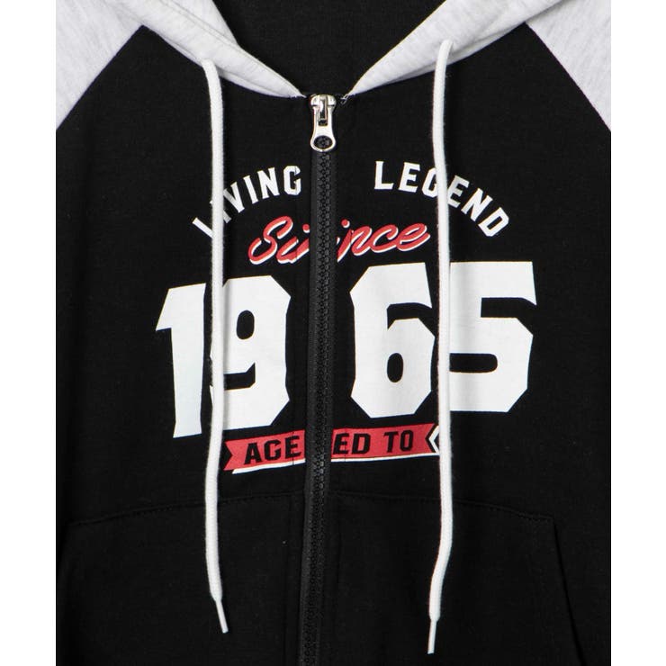 バイカラー半袖ZIPパーカー[品番：WG010090137]｜WEGO【WOMEN