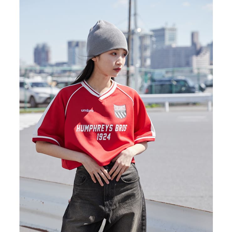 別注UMBROサッカーショートシャツ[品番：WG010090139]｜WEGO【WOMEN