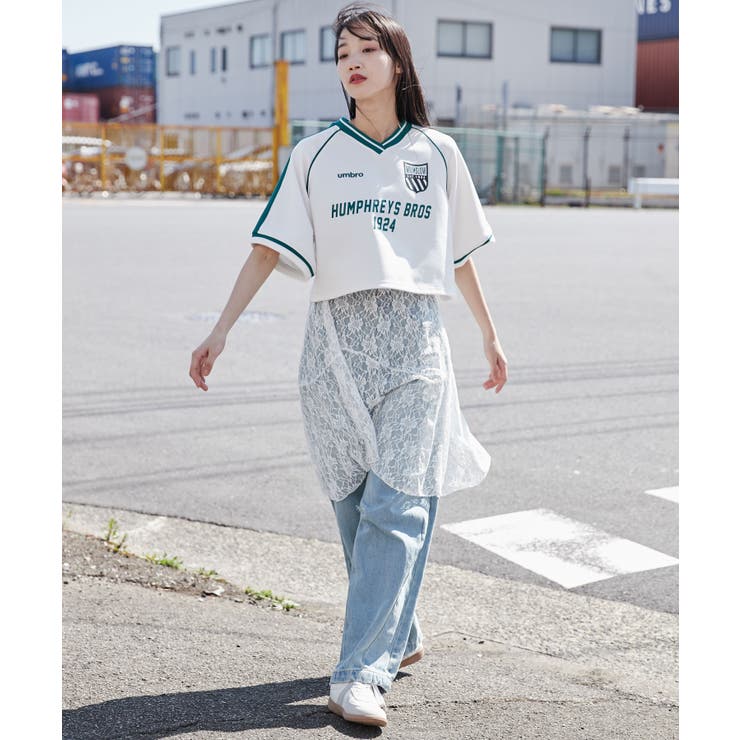 別注UMBROサッカーショートシャツ[品番：WG010090139]｜WEGO【WOMEN