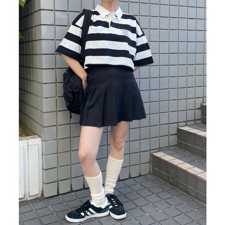 WEGO ポロシャツ ポロ WEGO/ワンポイント刺繍ラガーシャツ