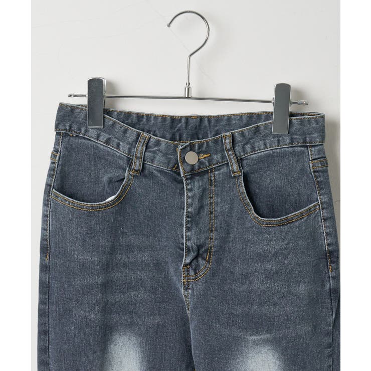ストレッチフレアデニムパンツ[品番：WG010090225]｜WEGO【WOMEN