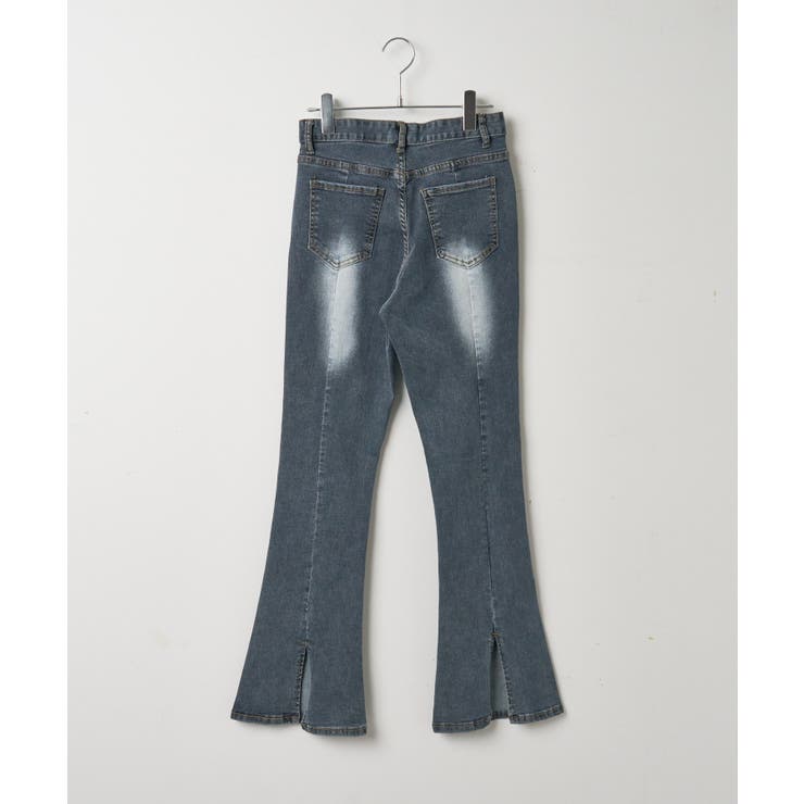 ストレッチフレアデニムパンツ[品番：WG010090225]｜WEGO【WOMEN
