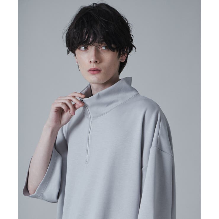 ドロストスーパーBIGハーフジップT(S) | WEGO【MEN】 | 詳細画像2 