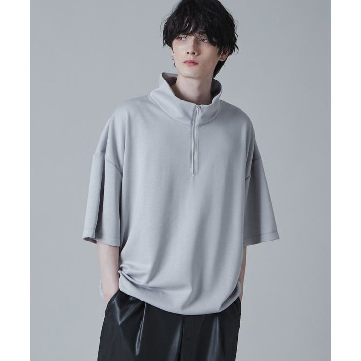 ドロストスーパーBIGハーフジップT(S) | WEGO【MEN】 | 詳細画像12 