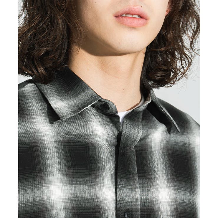 オンブレチェックシャツ(S)[品番：WG010090264]｜WEGO【MEN
