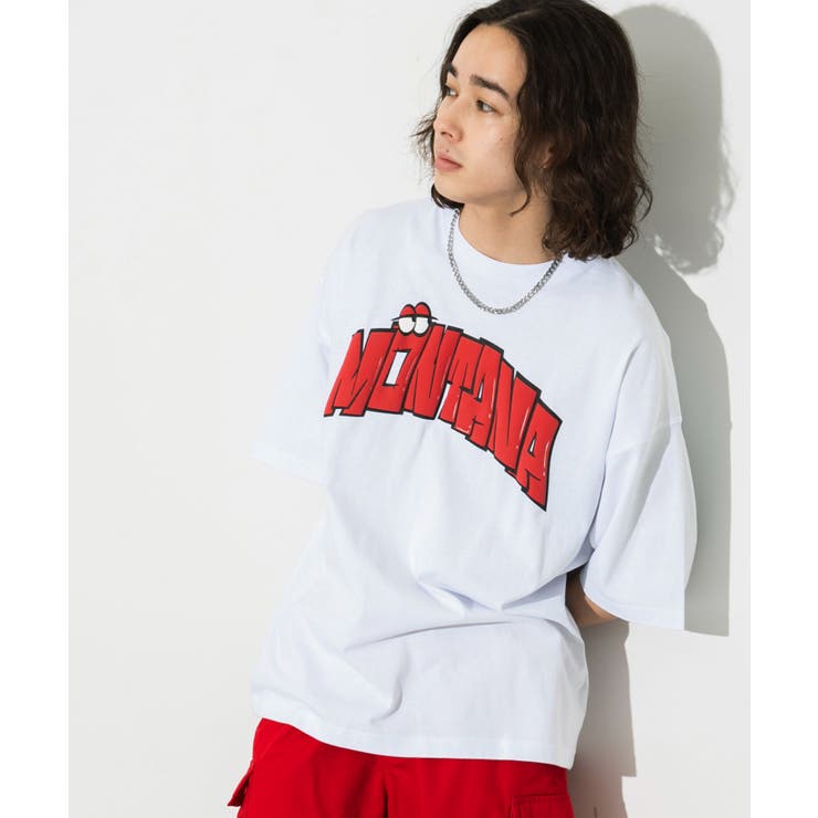 アクセ付きグラフィックT(S)[品番：WG010090268]｜WEGO【MEN