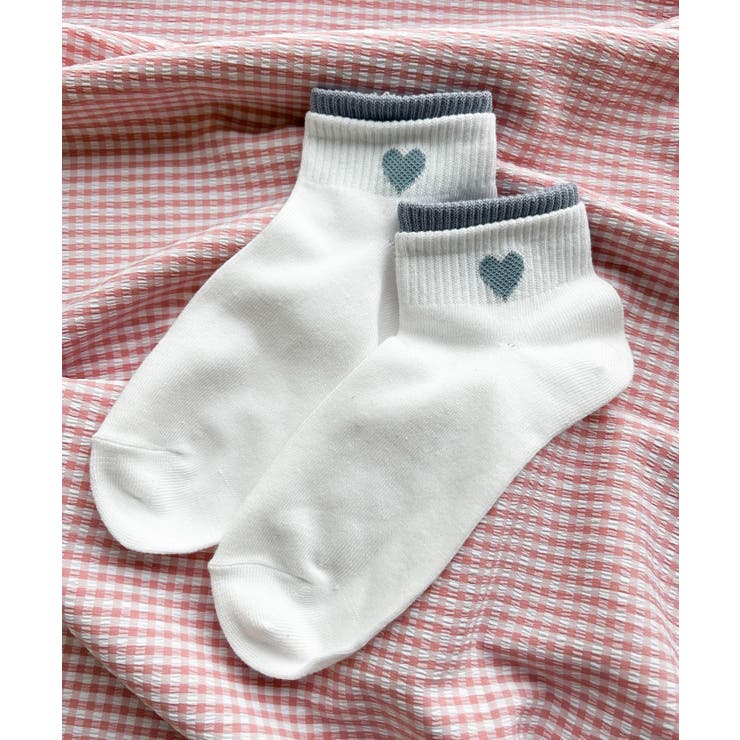 トップカラーモチーフショートソックス | WEGO【WOMEN】 | 詳細画像1 