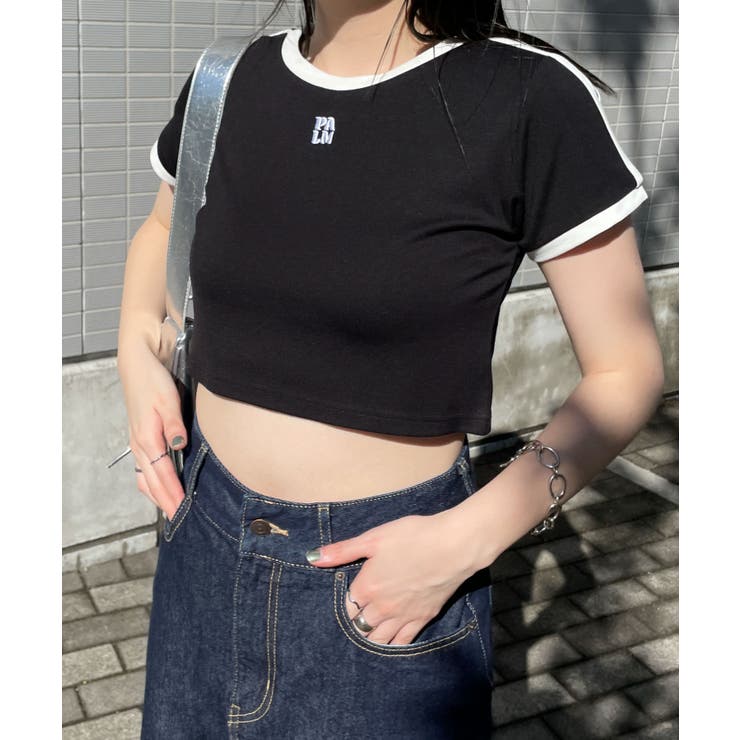 ラインデザインちびT[品番：WG010090299]｜WEGO【WOMEN】（ウィゴー