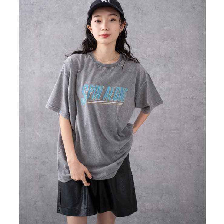 ヴィンテージウォッシュグラフィックTシャツ | WEGO【WOMEN】 | 詳細画像15 