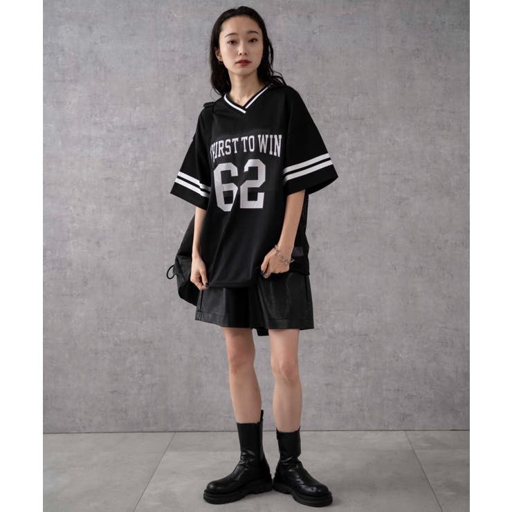 LABRAT ナンバリング mesh big T ナンバリングメッシュビッグT[品番：WG010090314]｜WEGO【WOMEN