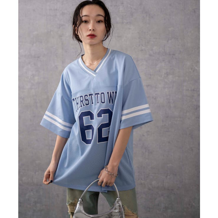 ナンバリングメッシュビッグT[品番：WG010090314]｜WEGO【WOMEN