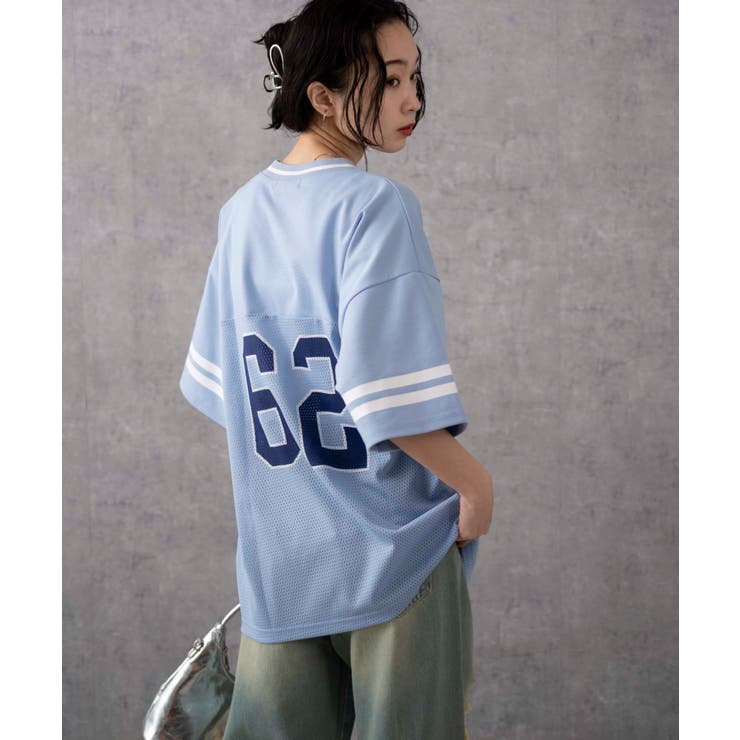 LABRAT ナンバリング mesh big T ナンバリングメッシュビッグT[品番：WG010090314]｜WEGO【WOMEN