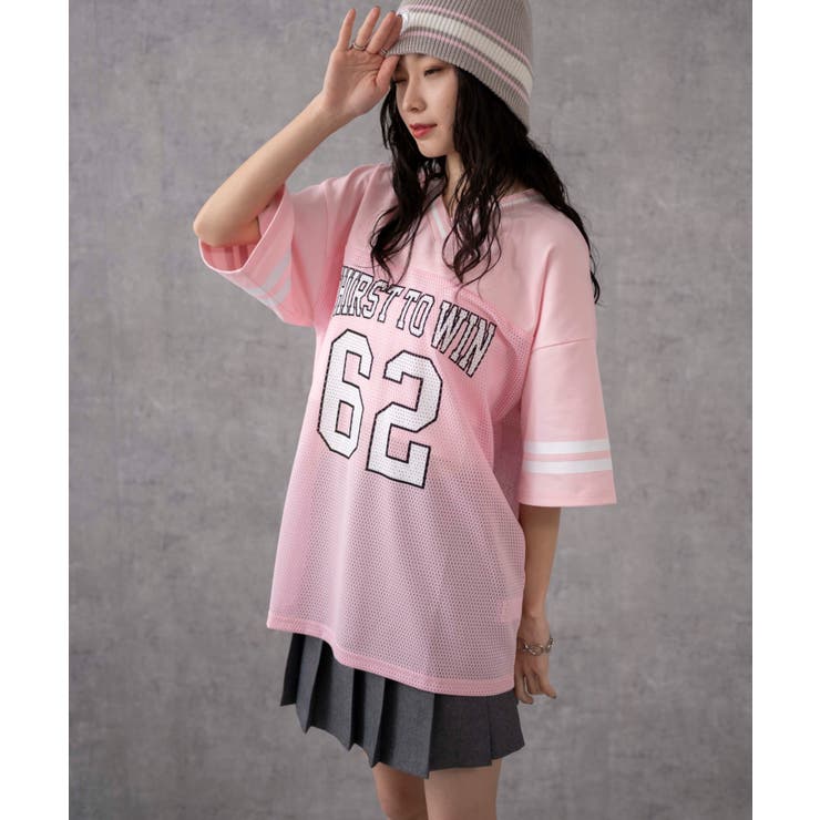 VANDYTHEPINK メッシュシャツ XL VANDYTHEPINK メッシュシャツ XL VANDYTHEPINK メッシュシャツ XL